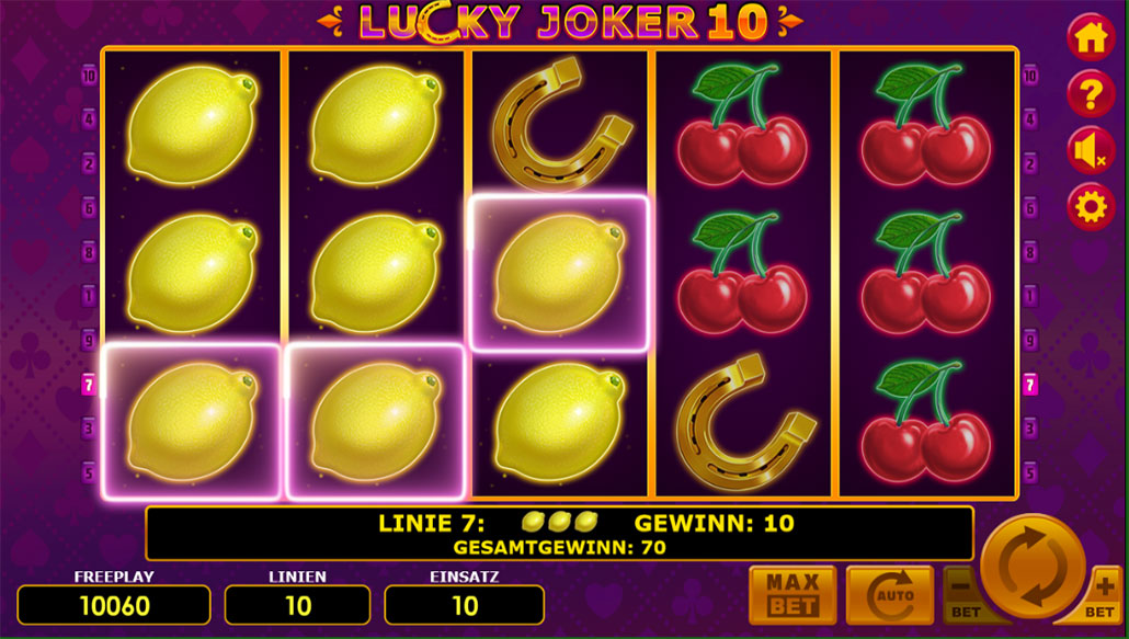 Играть в Лаки Джокер игровой автомат онлайн бесплатно.